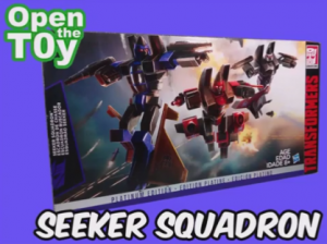 Transformers News: Hasbro Transformers Platinum Edition G1 Reissue Seeker Squadron: Video Review