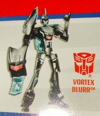 Transformers News: Transformers Animated Vortex Blurr Revealed