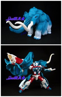 Transformers News: In-Hand Images: TFSS Ultra Mammoth, Slipstream, Circuit, and Jackpot