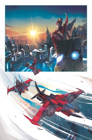 Transformers News: Sneak Peek: Transformers: Windblade Page One