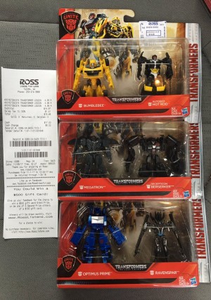 Transformers News: Transformers: The Last Knight Wal-Mart Exclusive Legion Two Packs found at Ross