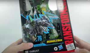 Transformers News: SS-76 voyager class Bumblebee Movie Thrust video review
