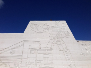 Transformers News: Images and Video from Asahikawa 55th Snow Sculpture Festival Featuring Transformers Sculptures