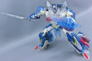Transformers News: In-Hand Images of Takara Tomy Transformers The Last Knight TLK Clear Version Optimus Prime