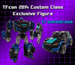 Transformers News: TFcon Toronto 2014 Customizing Class figure revealed: Crankedcase