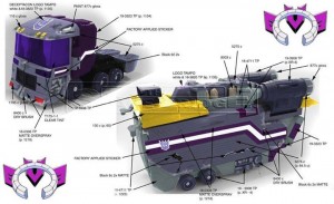 Transformers News: Hasbro Paint Guide for Unreleased Transformers Universe Menasor