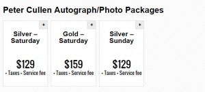 Transformers News: Details on Montreal Comiccon Peter Cullen Packages