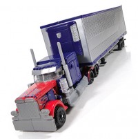 Transformers News: New DOTM Gallery: Takara's Voyager Optimus Prime with MechTech Trailer