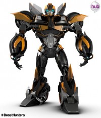 Transformers News: Another Look at Bumblebee in His New Beast Hunters Deco