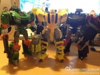 Transformers News: In-Hand Images: Transformers Generations Deluxe Bumblebee, Hoist, and Trailcutter