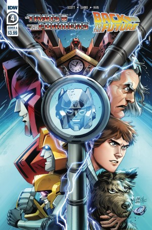 Transformers News: Five Page Preview of IDW Transformers / Back to the Future #4