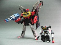 Transformers News: New Images of PerfectEffect Ejector / Rewinder and Magnus Backpack