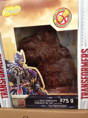 Transformers News: Transformers: The Last Knight Optimus Prime Chocolate On Shelves for Easter