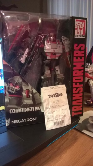 Transformers News: Combiner Wars Leader Class Megatron (G1 Deco) Found At US Retail