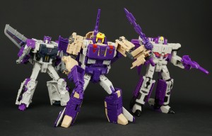 Transformers News: New Galleries: Titans Return Blitzwing and Octone