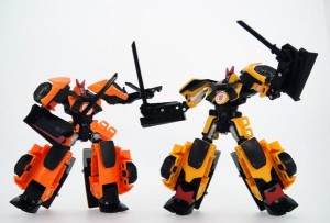 Transformers News: In-Hand Images - Takara Tomy Transformers Adventure TAV 18 Drift, plus Comparison