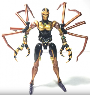 Transformers News: Video Review of Takara Tomy Transformers Masterpiece MP-46 Blackwidow Blackarachnia