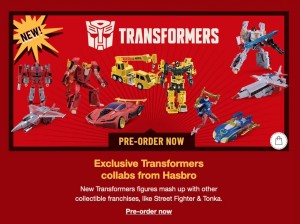 Transformers News: Transformers Targets Summer Geek-Out Offerings Revealed with Tonka Devastator and Street Fighter, Preorders Today