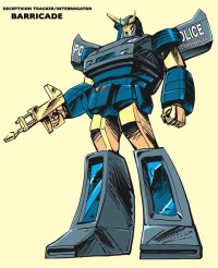 Transformers News: G1 Style Barricade and Neo-Seeker Art from Guido Guidi