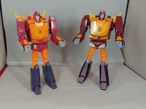 Transformers News: Video Review of Takara Tomy Transformers Masterpiece MP-40 Targetmaster Hot Rodimus