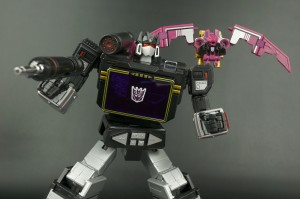 Transformers News: New Galleries: Takara Tomy Masterpiece MP-13B Soundblaster and Ratbat