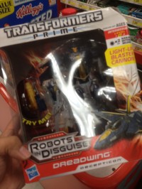 Transformers News: Transformers Prime Voyager Dreadwing Sighted at Retail