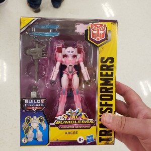 Transformers News: Transformers Cyberverse Deluxe Class Arcee Found At US Retail and Mini Review
