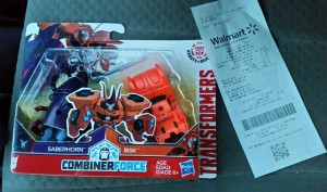 Transformers News: Transformers: Robots in Disguise Combiner Force Saberclaw Sighted at US Retail