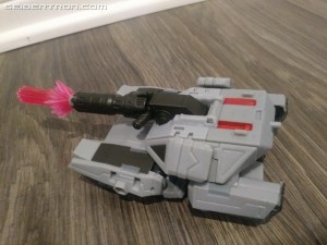 Transformers News: Video Review for Deluxe Megatron from Cyberverse Showing Transformation