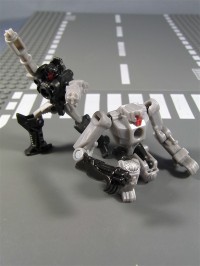 Transformers News: In Hand Images of Targetmasters Caliburst and Spoilsport