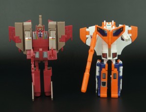 Transformers News: New Galleries: Platinum Edition Triple Changers Astrotrain and Blitzwing