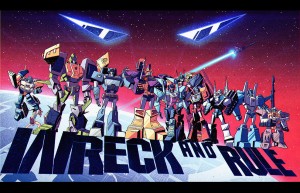 Transformers News: BotCon 2015 Artist Alley - Wreck and Rule Josh Burcham Print