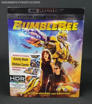Transformers News: In-hand images and full list of special features and bonus material on Bumblebee 4K Ultra HD Blu-Ray Combo set