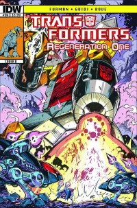 Transformers News: Transformers ReGeneration One #94 iTunes Sneak Peek