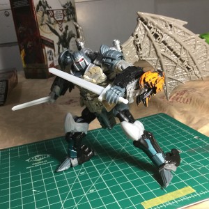Transformers News: In-Hand Images of Transformers: The Last Knight Leader Dragonstorm, with Stormreign & Dragonicus
