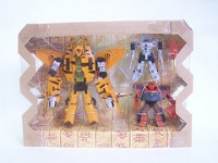 Transformers News: New images of ROTF Walmart Exclusive Fearswoop, Mudflap and Sideswipe 3-pack