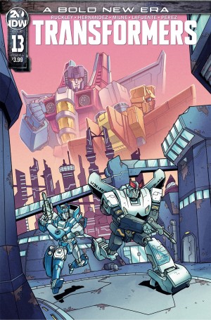 Transformers News: iTunes Three Page Preview for IDW's Transformers Issue 13