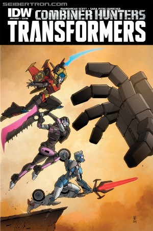 Transformers News: Sneak Peek - IDW Transformers: Combiner Hunters One Shot iTunes Preview