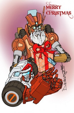 Transformers News: Transformers Artists' Season's Greetings