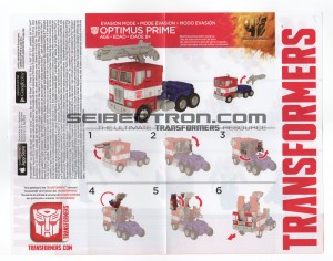 Transformers News: Instruction Sheets for Transformers: Age of Extinction Voyager Grimlock and Evasion Mode Optimus Prime