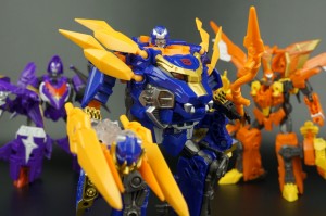 Transformers News: New Galleries: Transformers Go! Swordbot Shinobi Team Gekisoumaru, Hishoumaru and Sensuimaru