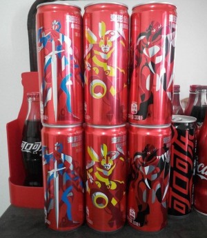 Transformers News: Transformers: The Last Knight Promotional Chinese Coca Cola Cans