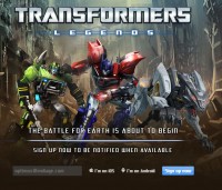 Transformers News: Transformers: Legends Mobile Game Pre-Registration Open