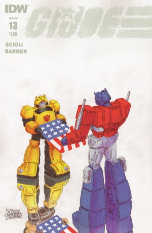 Transformers News: IDW Transformers vs. G.I. Joe #13 Full Preview (Final Issue)