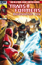 Transformers News: Sneak Peek - Transformers: Regeneration One #100