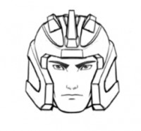 Transformers News: BotCon 2012 Metalhawk Head Concept Sketch