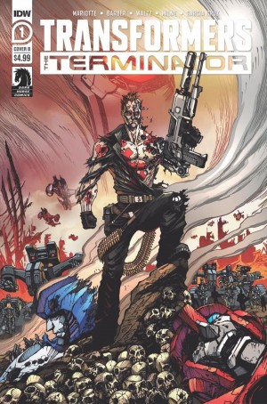 Transformers News: Transformers vs. The Terminator #1 Preview