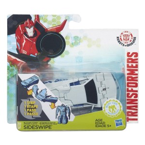 Transformers News: Transformers Robots in Disguise 1-Step Blizzard Strike Sideswipe Review