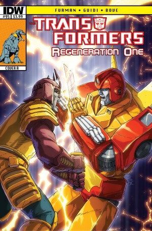 Transformers News: IDW Transformers ReGeneration One #95 Sneak Peek
