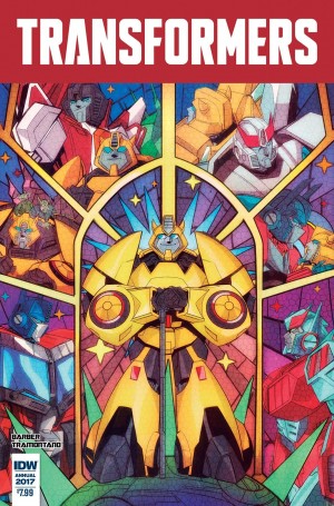 Transformers News: Sneak Peek - iTunes Preview of IDW Transformers Annual 2017: Ghost Stories